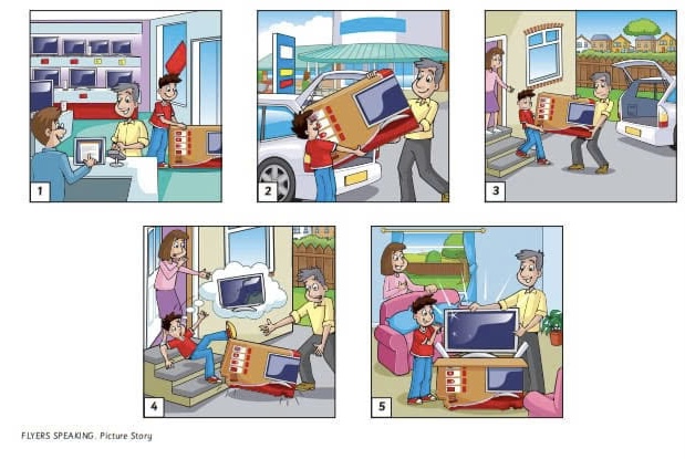 Luyện kỹ năng Speaking – kể chuyện qua tranh, tự tin diễn đạt ý tưởng bằng tiếng Anh