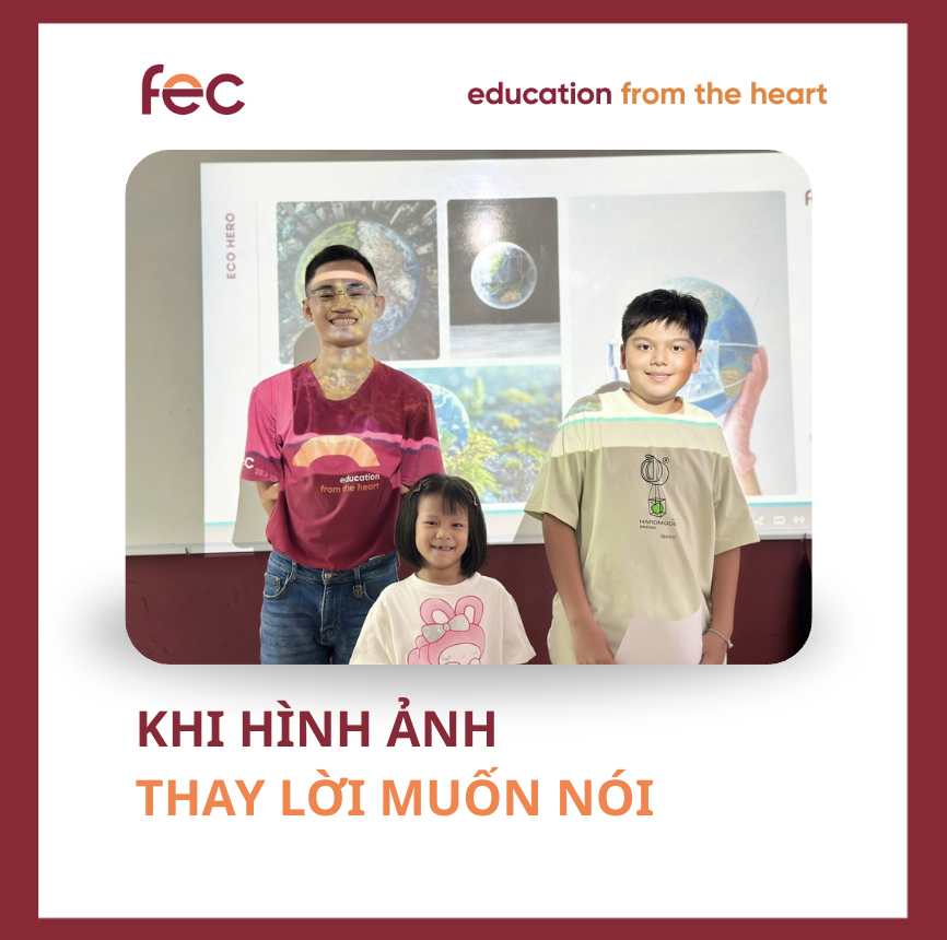 Khi hình ảnh thay lời muốn nói