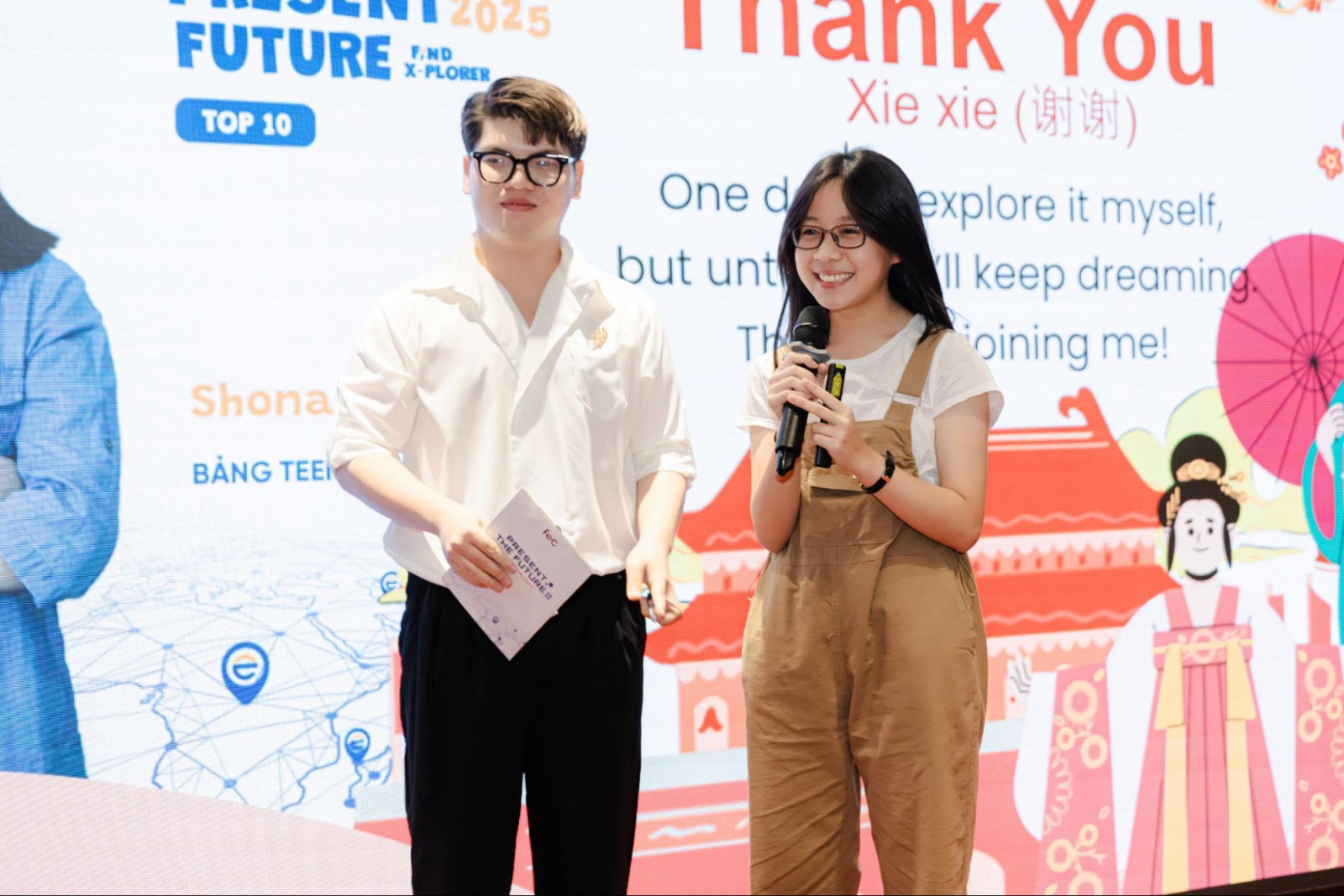 Phần thi của thí sinh Shona Triệu Mẫn (Bảng Teens)