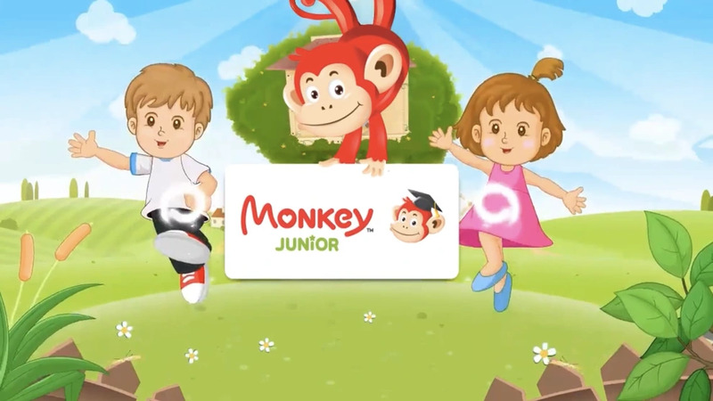 Ứng dụng Monkey Junior - App trò chơi tiếng anh cho bé