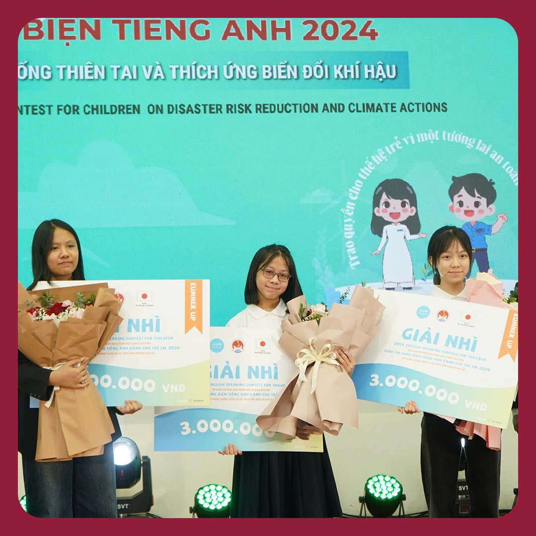 Bạn Shona - Đạt giải nhì cuộc thi hùng biện tiếng Anh toàn quốc