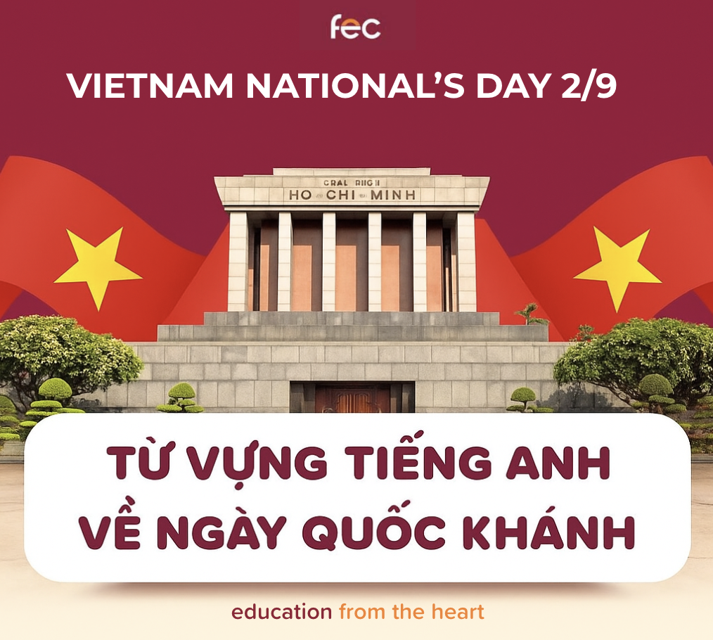 Từ vựng tiếng Anh về ngày Quốc Khánh